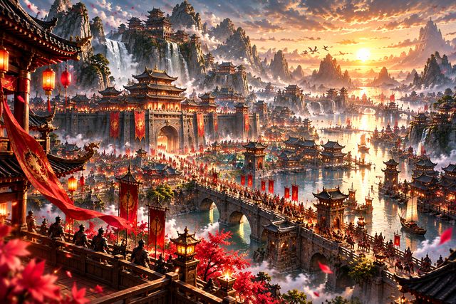 Thành trì cổ trang trong Thiên Long Bát Bộ